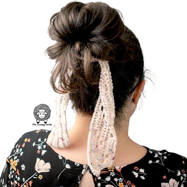 Berry Good Hair Day Hair Scarf