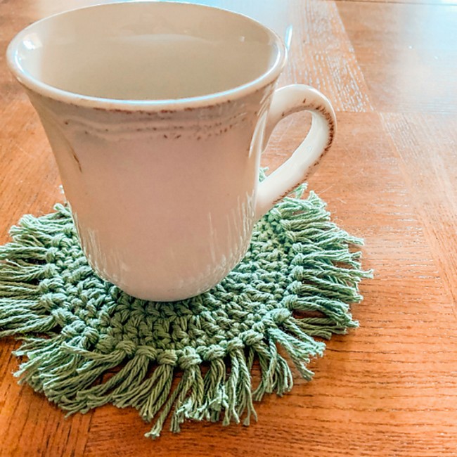 Boho Fringe Coasters