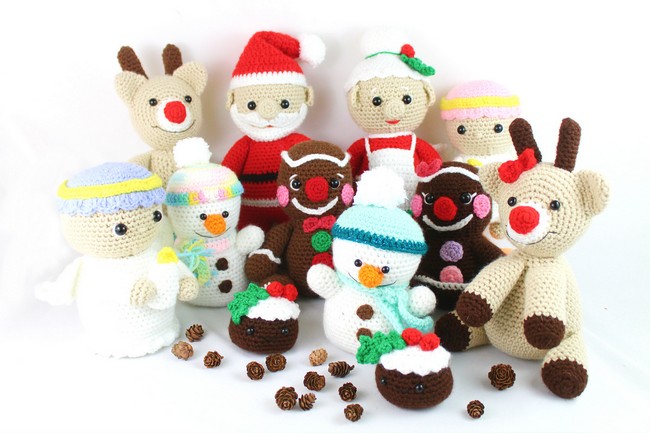 Christmas Amigurumi Set