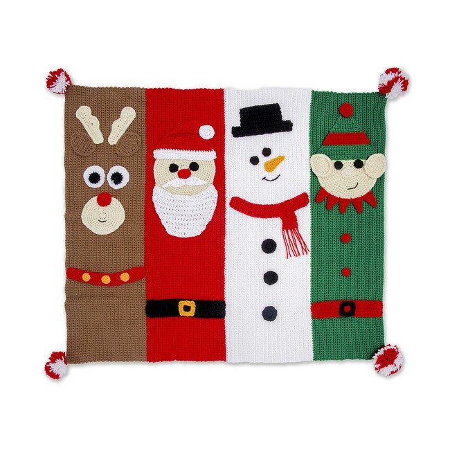 Christmas Characters Blanket