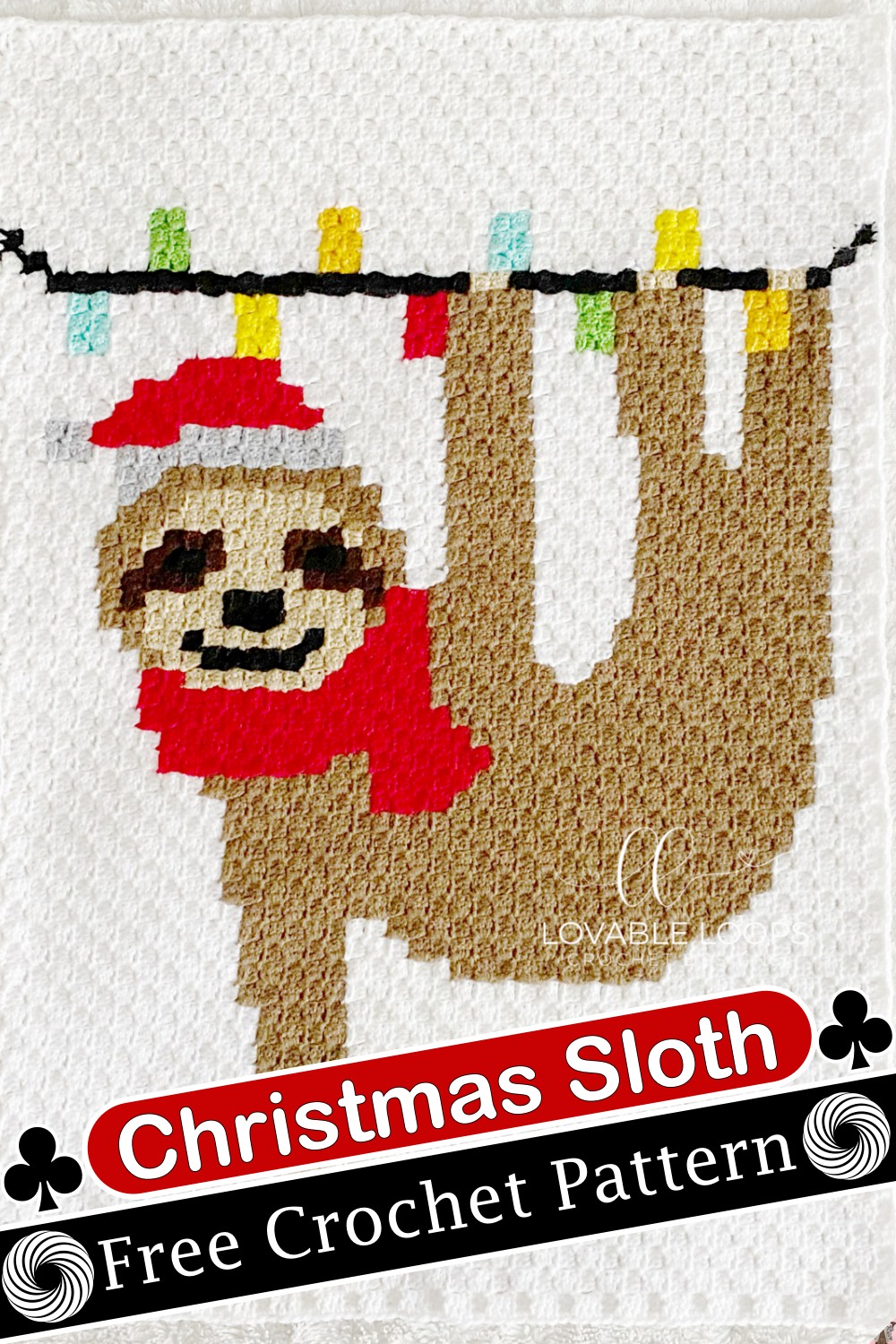 Christmas Sloth