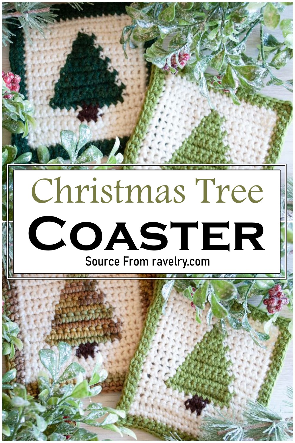 Christmas Tree Coaster