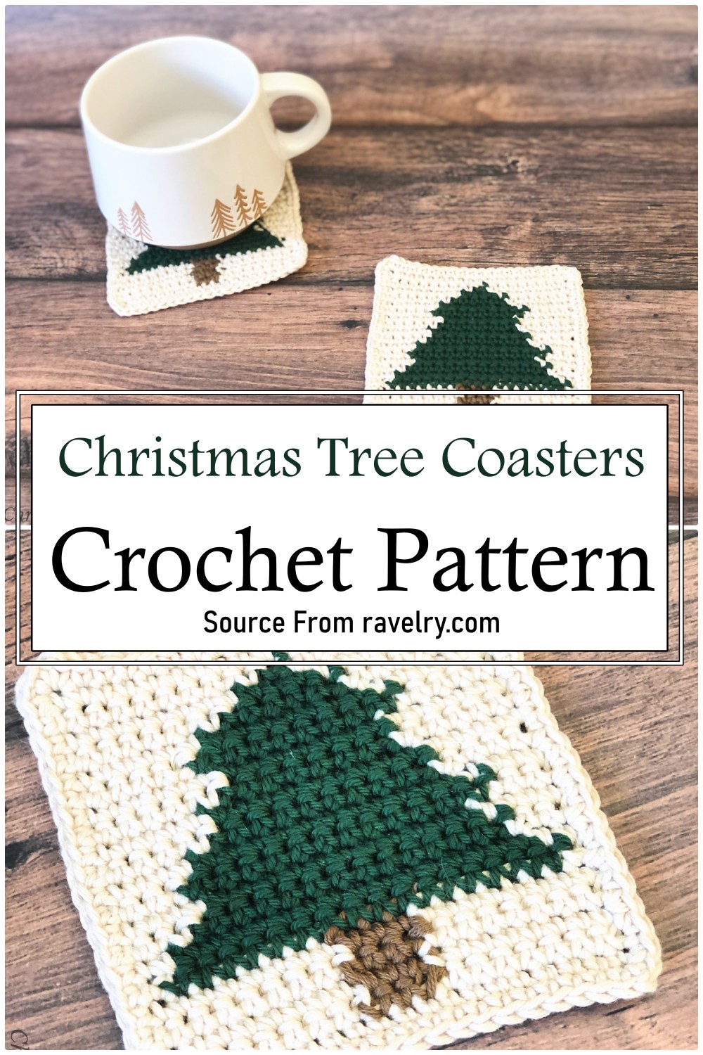 Christmas Tree Coasters