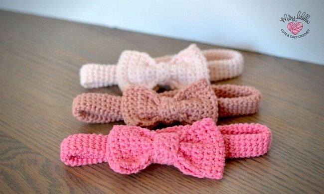 Classic Baby Girl Bow Headband