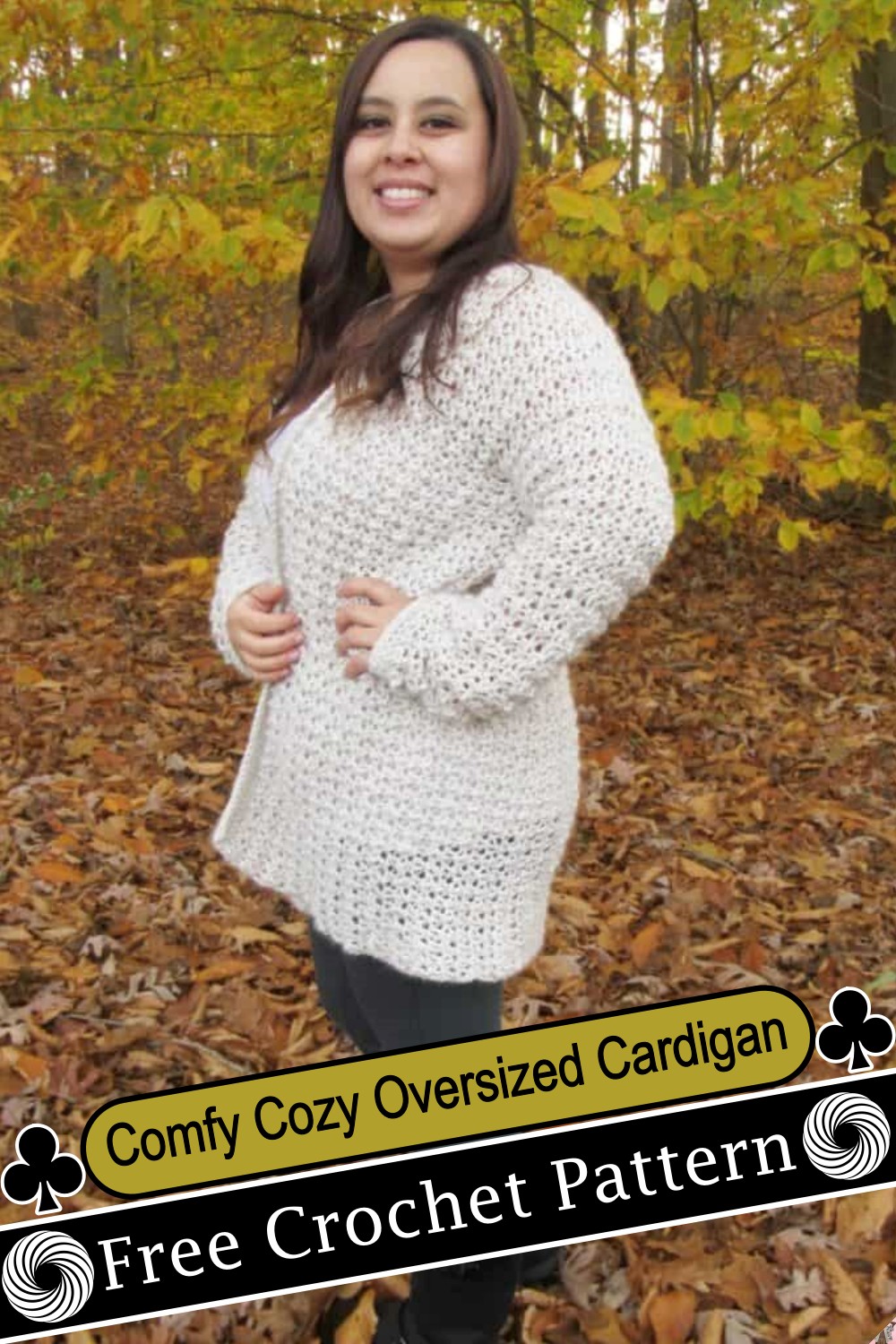 Comfy Cozy Oversized Crochet Cardigan Pattern