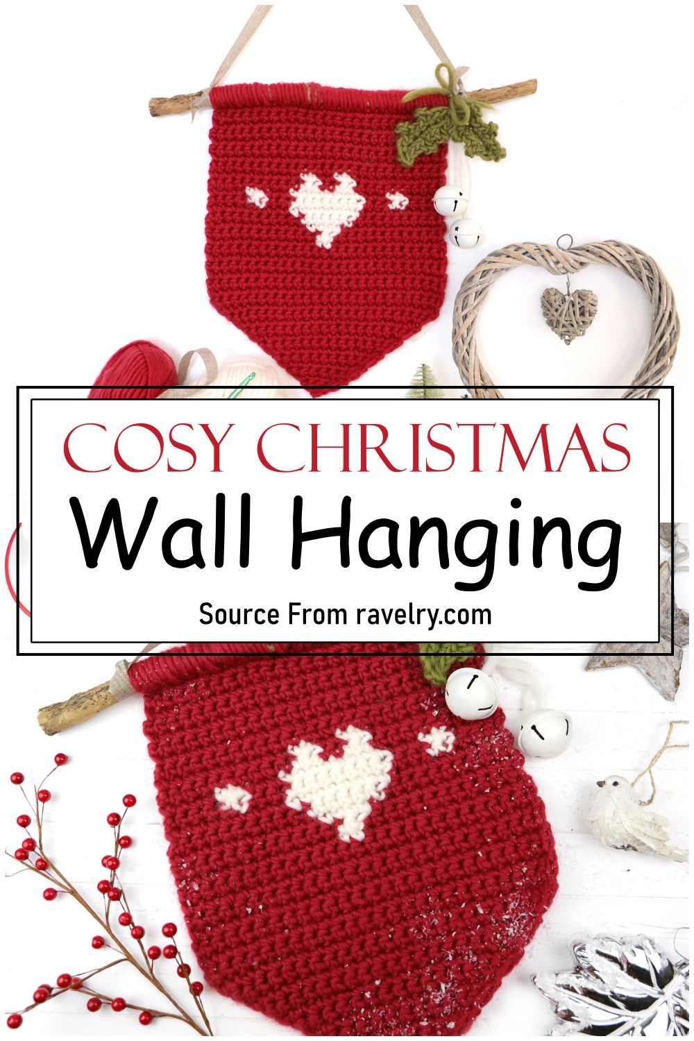Cosy Christmas Wall Hanging