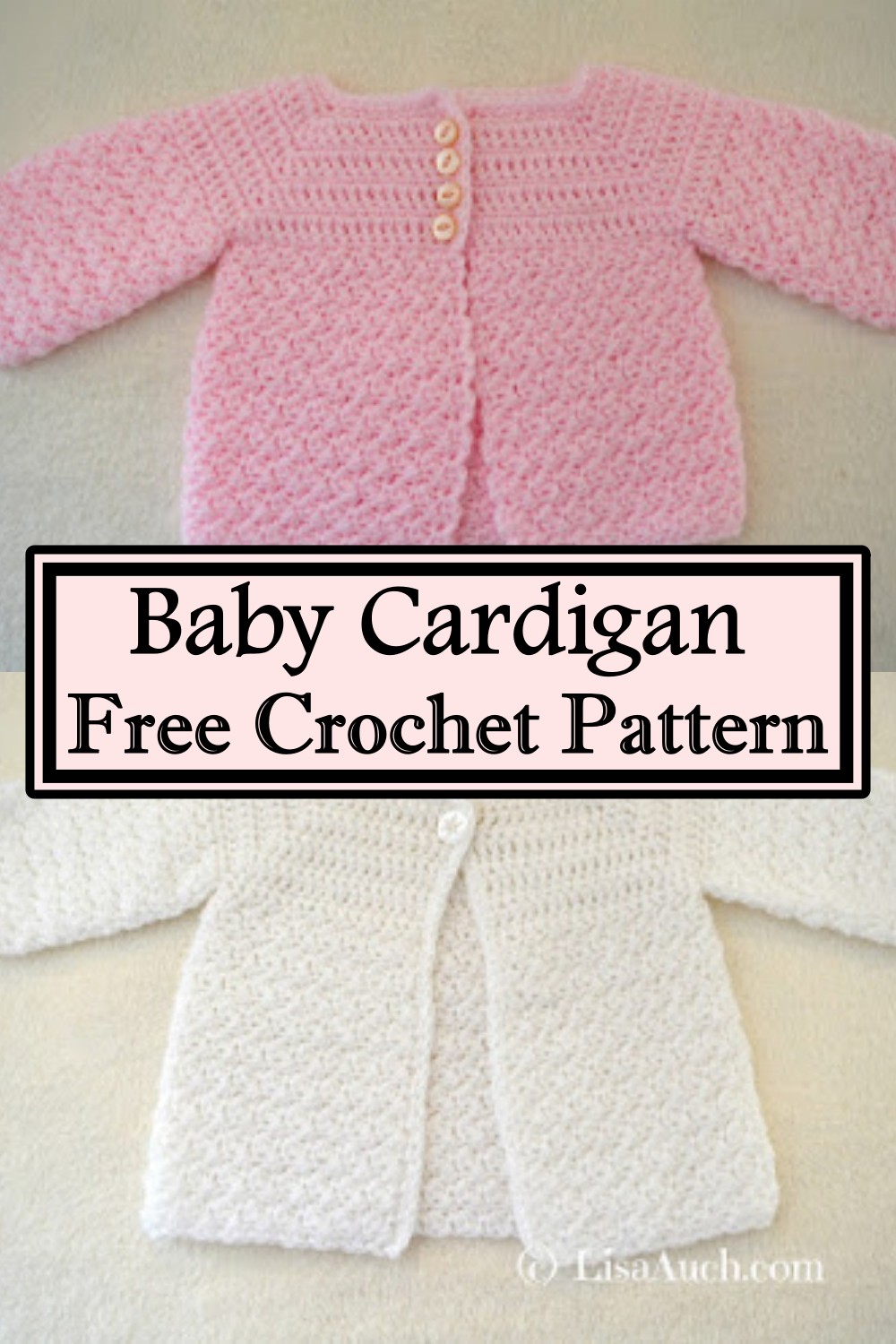 Crochet Baby Cardigan Pattern