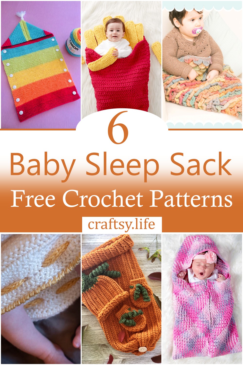 Crochet Baby Sleep Sack Patterns 1
