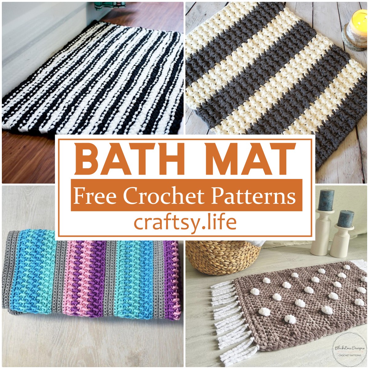 Crochet Bath Mat Patterns Free