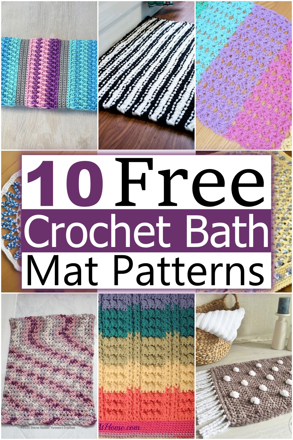 Crochet Bath Mat Patterns