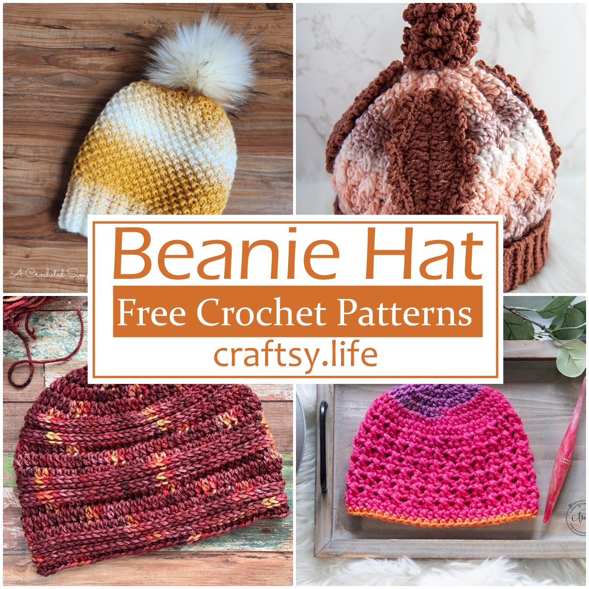 Crochet Beanie Hat Patterns