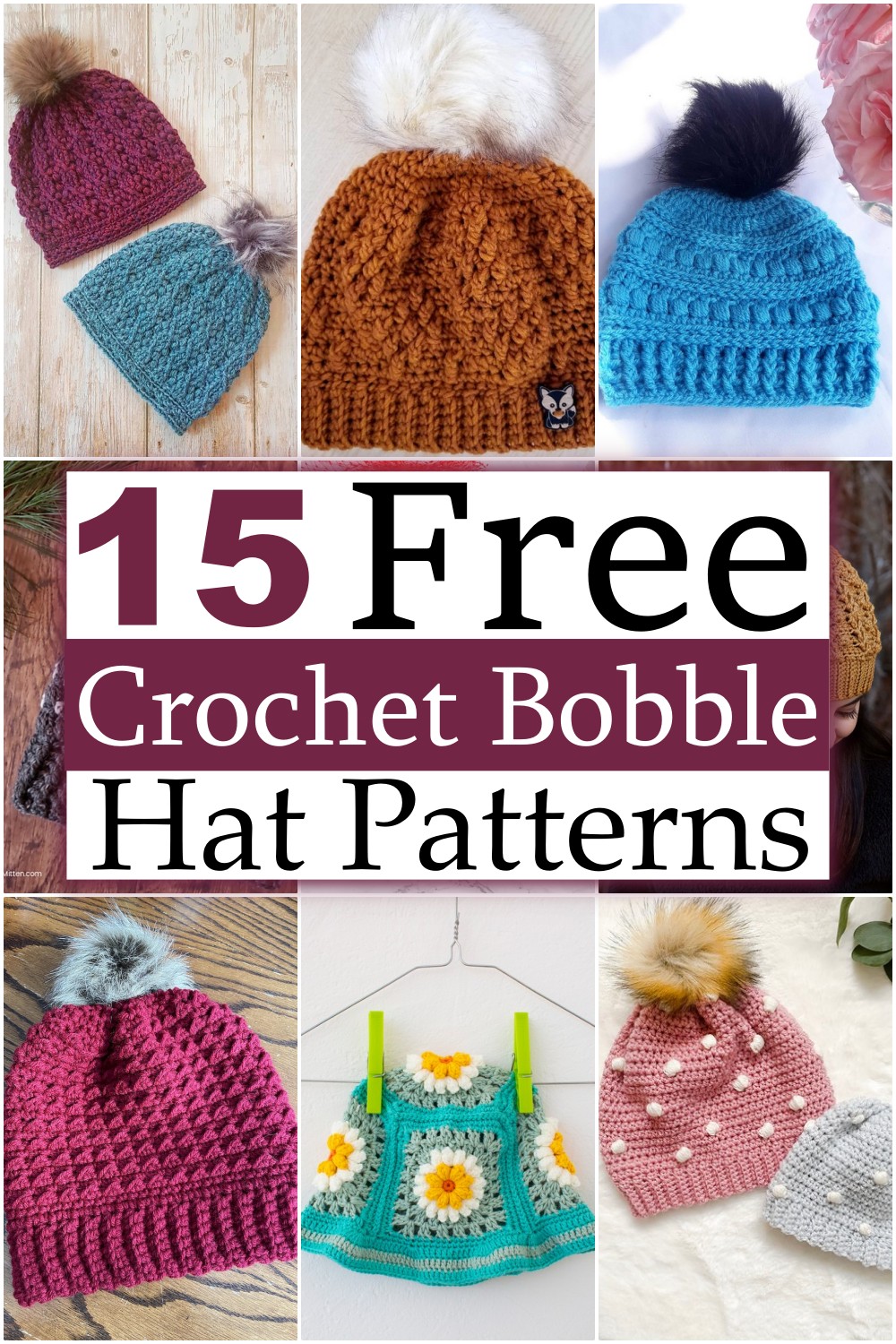 Crochet Bobble Hat Patterns
