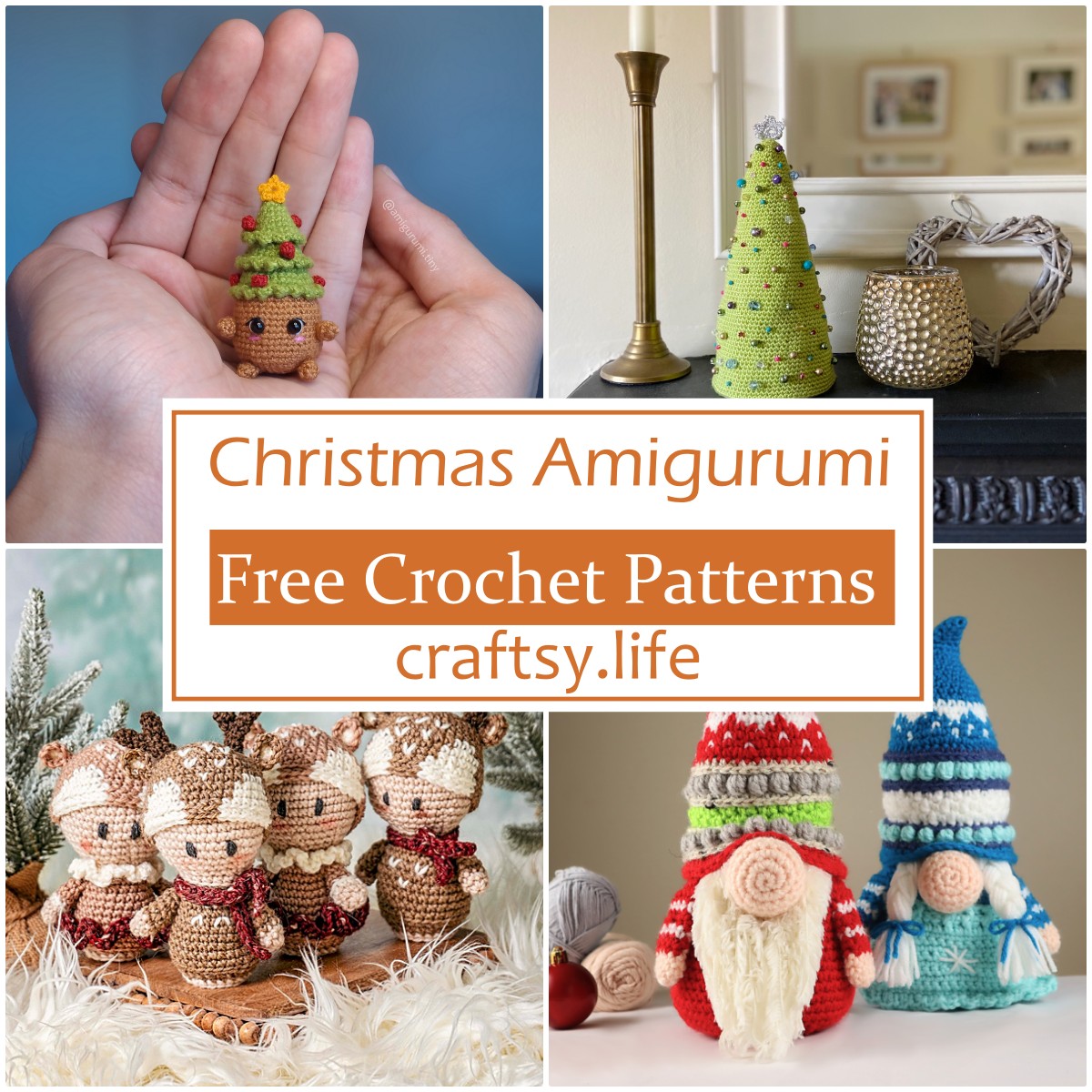 Crochet Christmas Amigurumi Patterns