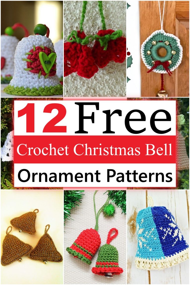 12 Free Crochet Christmas Bell Ornament Patterns - Craftsy