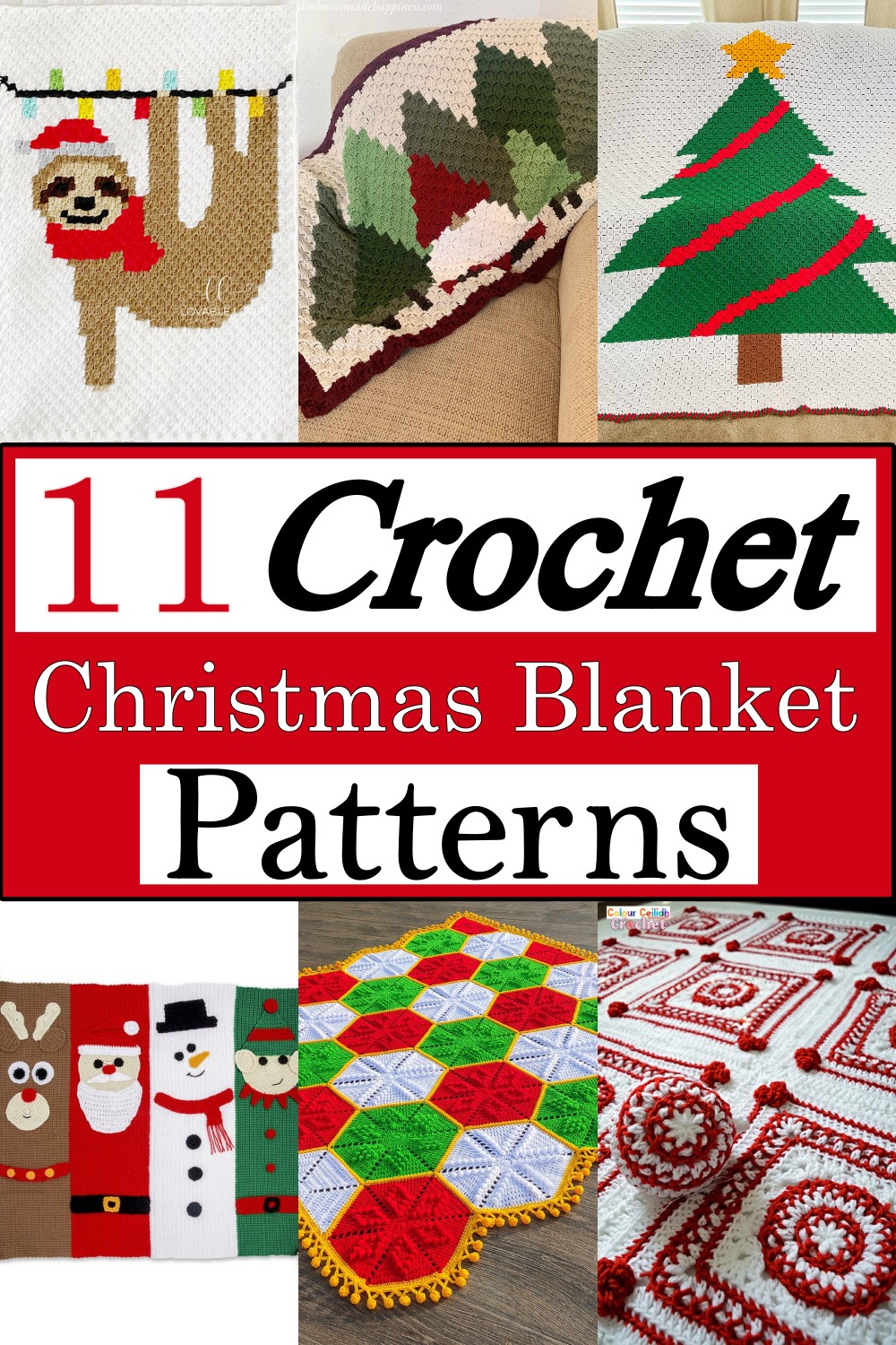 Crochet Christmas Blanket Patterns