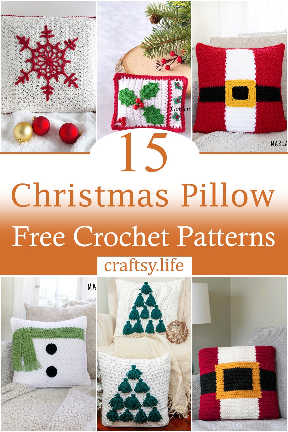 Crochet Christmas Pillow Patterns Free