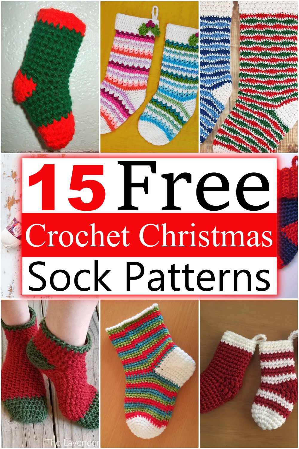Crochet Christmas Sock Patterns