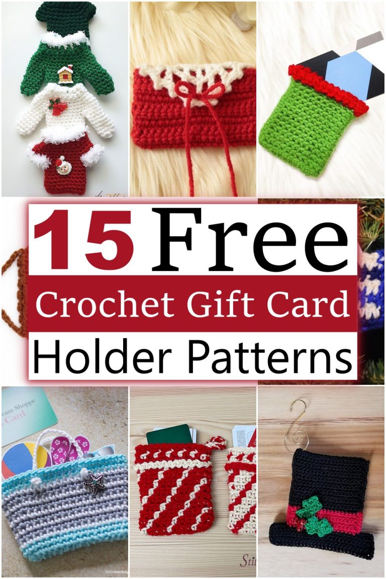 15 Crochet Gift Card Holder Patterns For Everyone - Craftsy