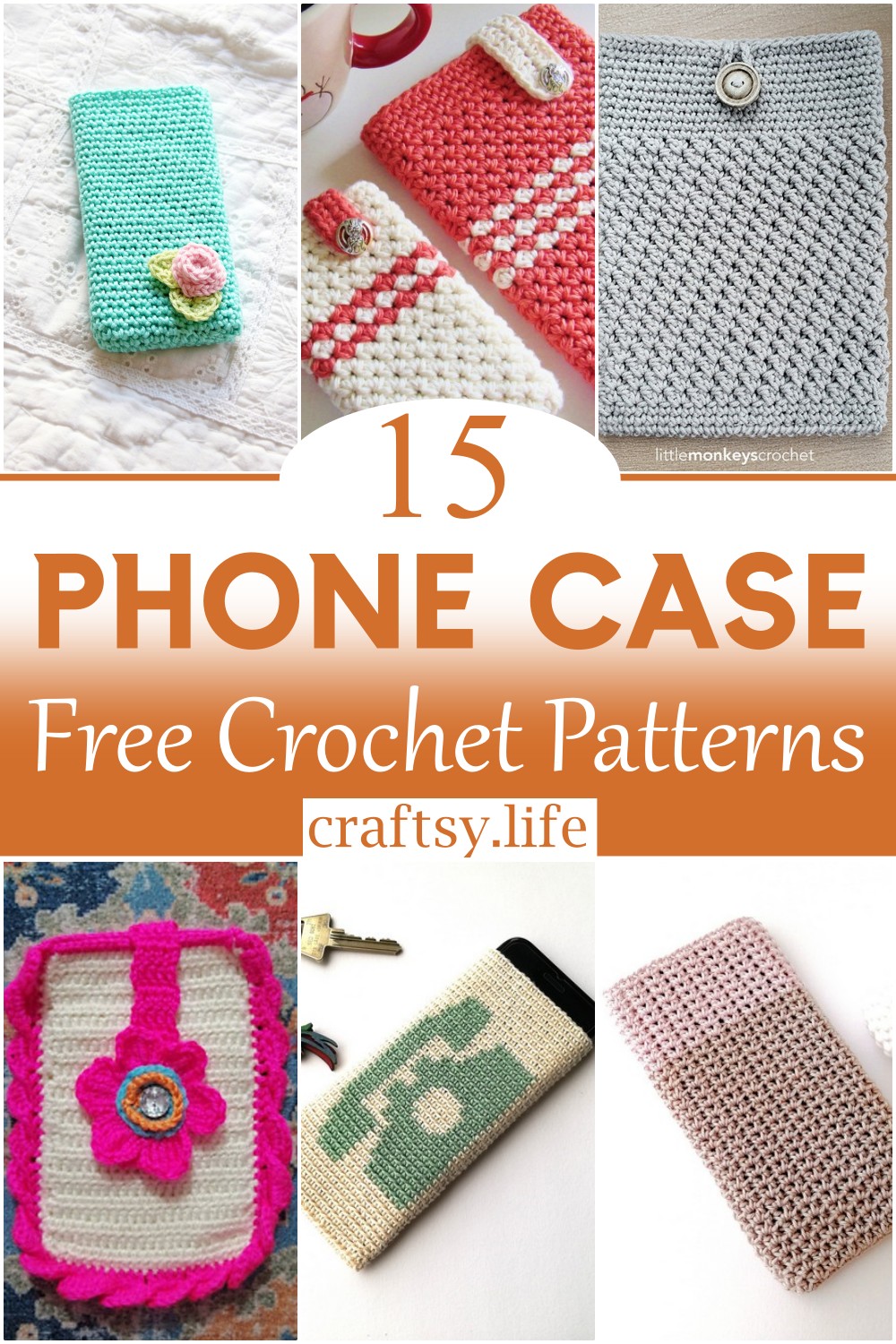 Crochet Phone Case Patterns 1