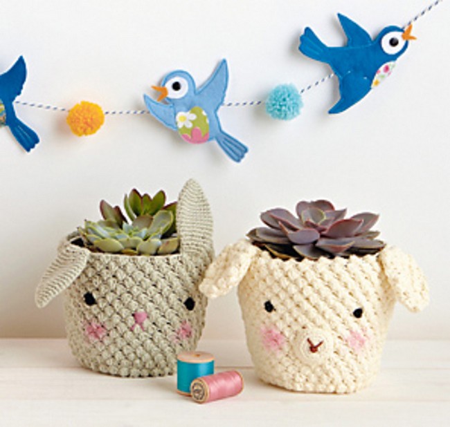 Crochet Plant Pot Covers