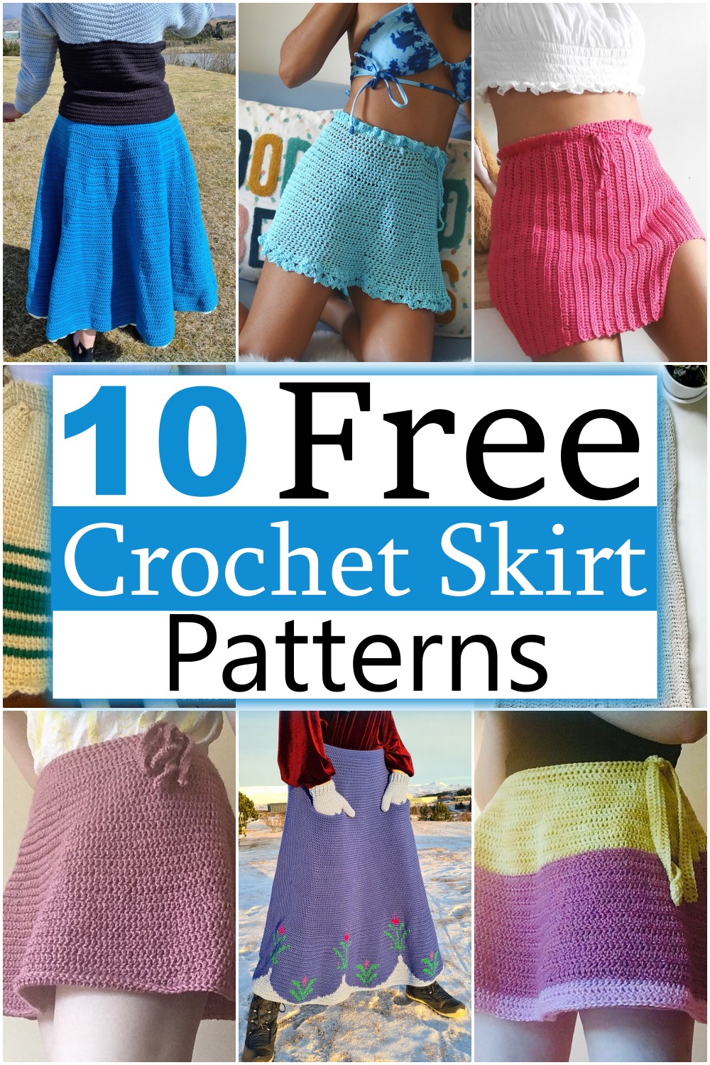 10 Crochet Skirt Patterns For Warmer Season - Craftsy