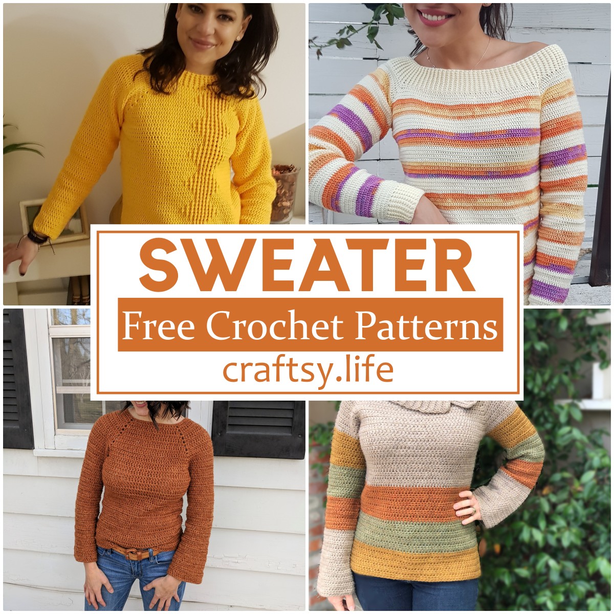 Crochet Sweater Patterns