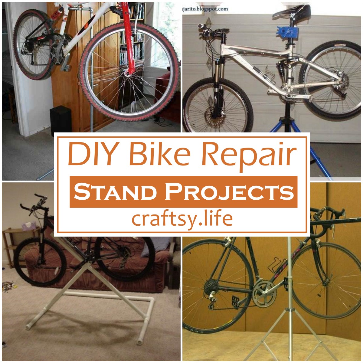 DIY Bike Repair Stand Projects 1