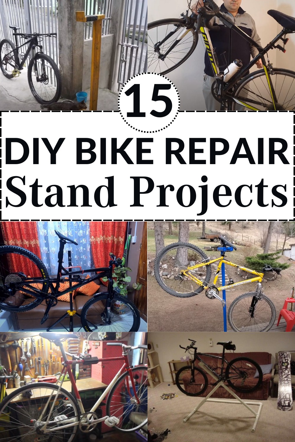 DIY Bike Repair Stand Projects