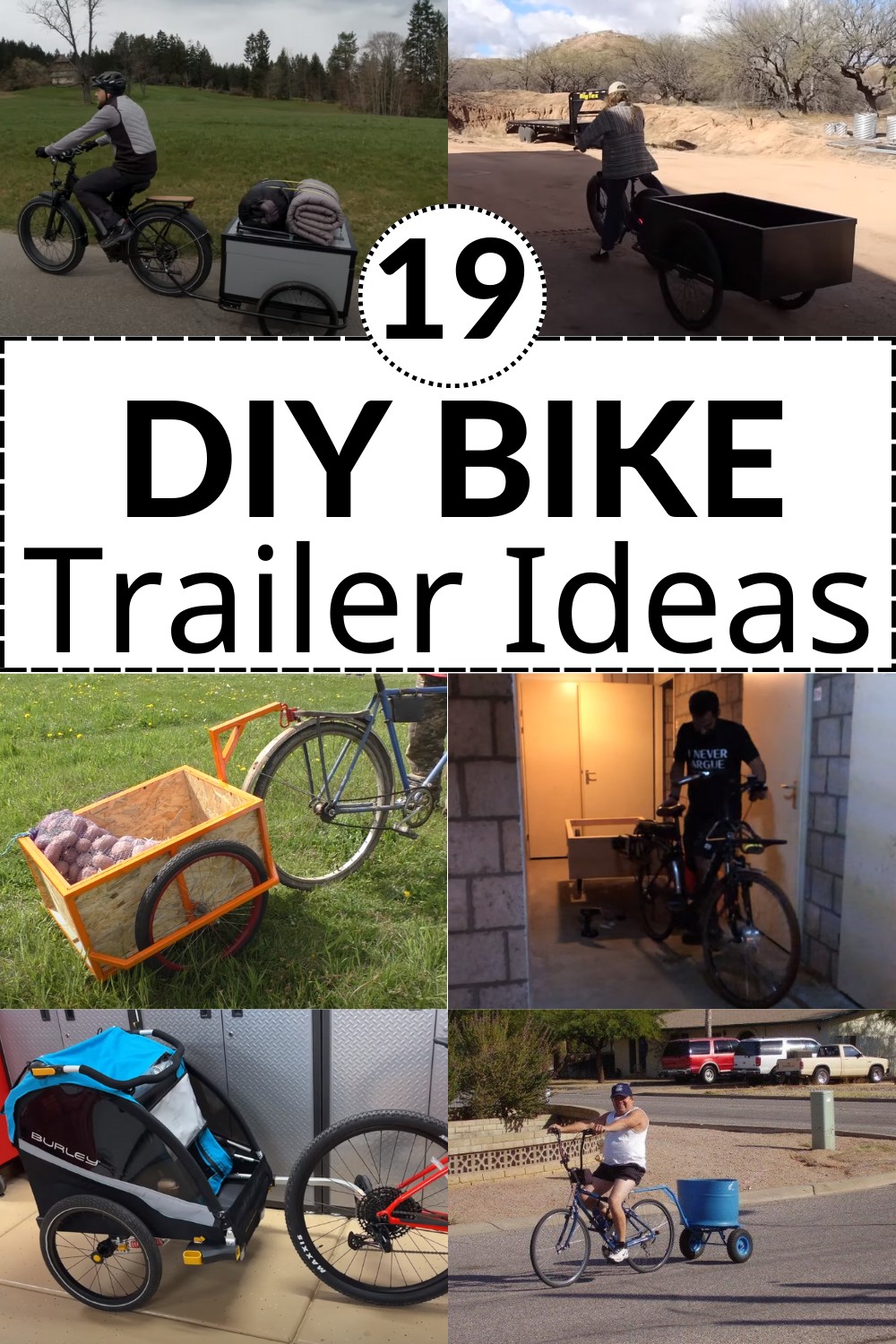 DIY Bike Trailer Ideas 1