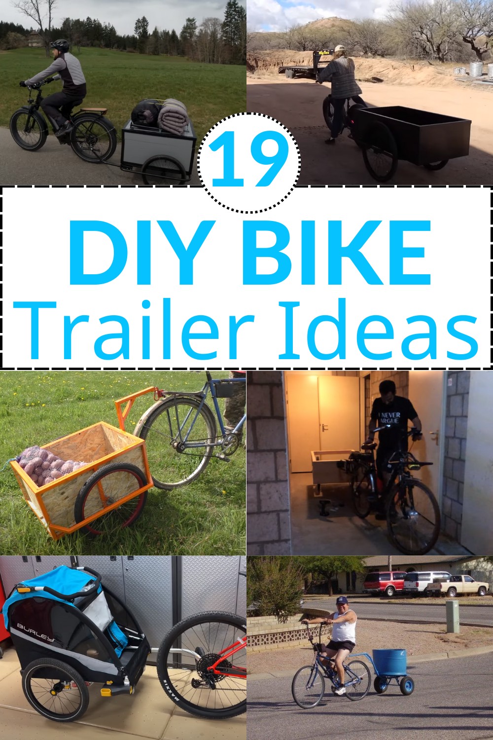DIY Bike Trailer Ideas