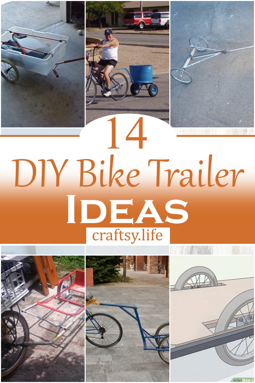 DIY Bike Trailer Ideas