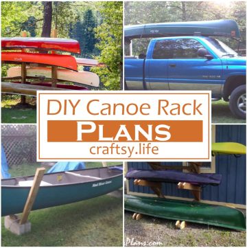DIY Canoe Rack Plans 1