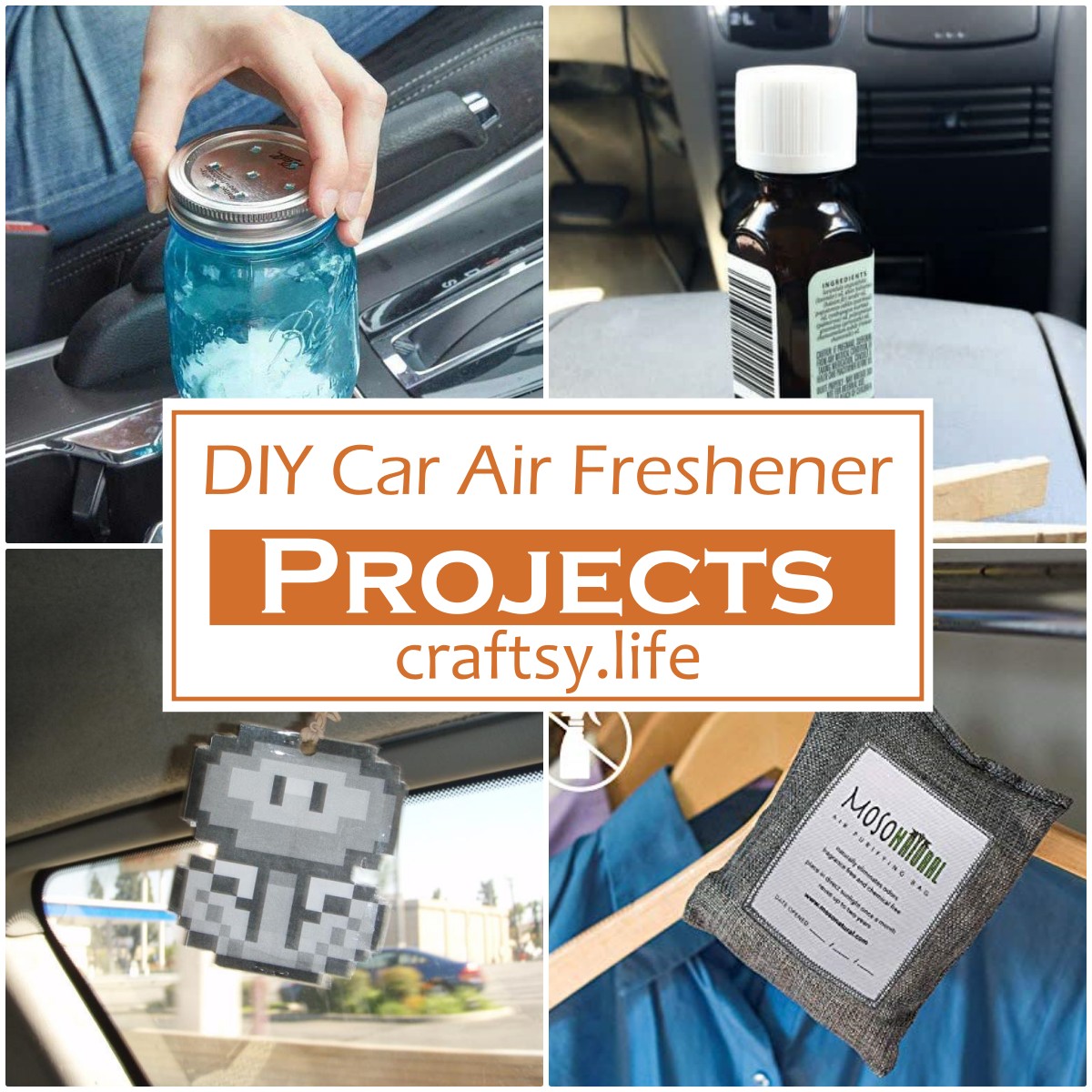 DIY Car Air Freshener Projects 1