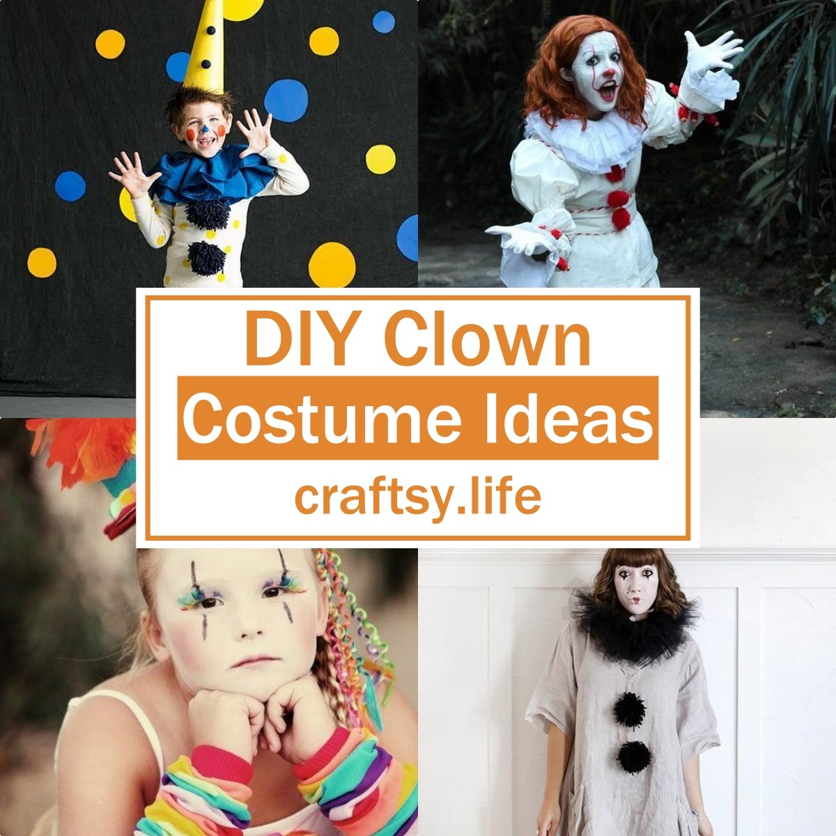 DIY Clown Costume Ideas