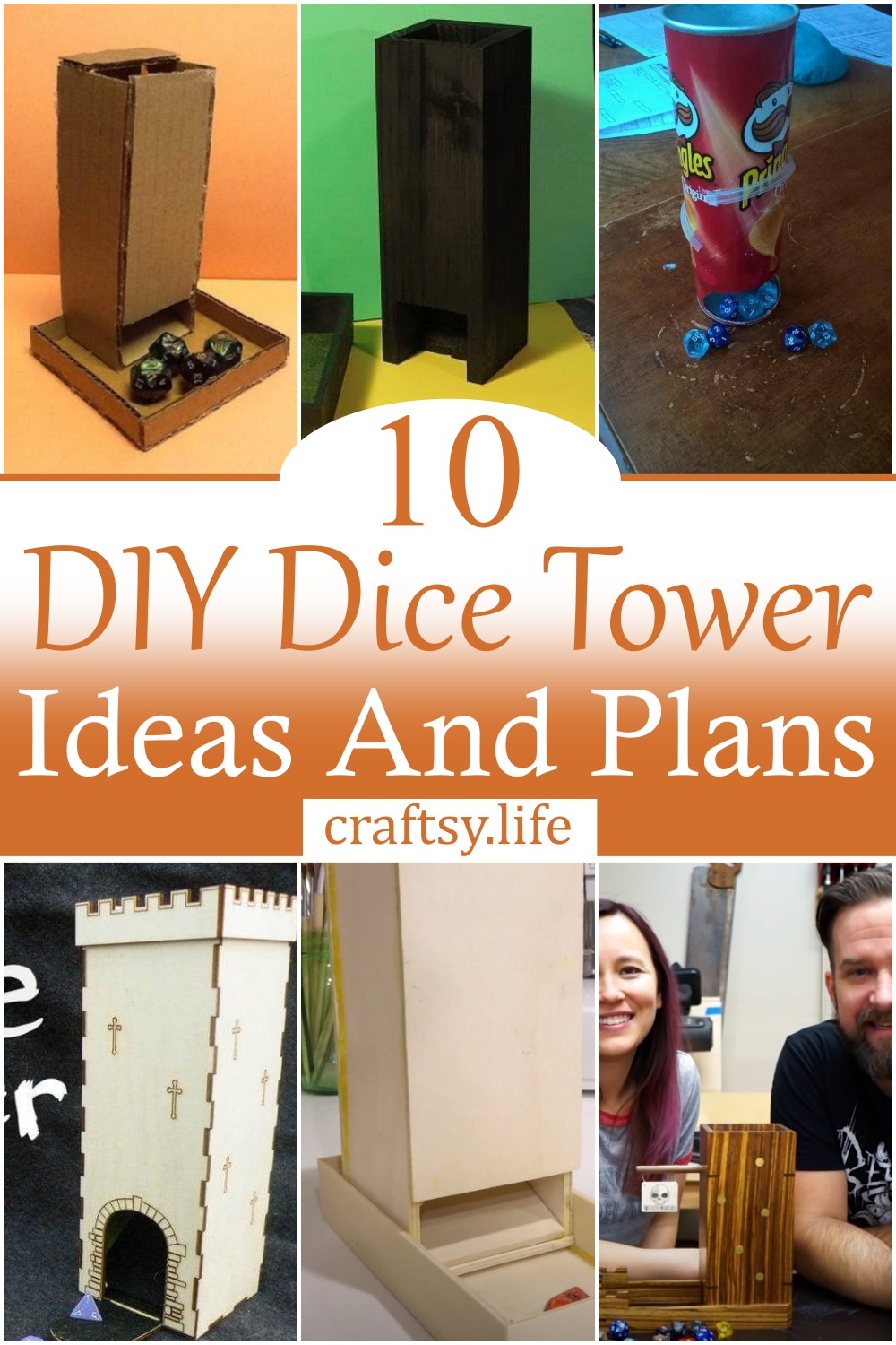 DIY Dice Tower Ideas