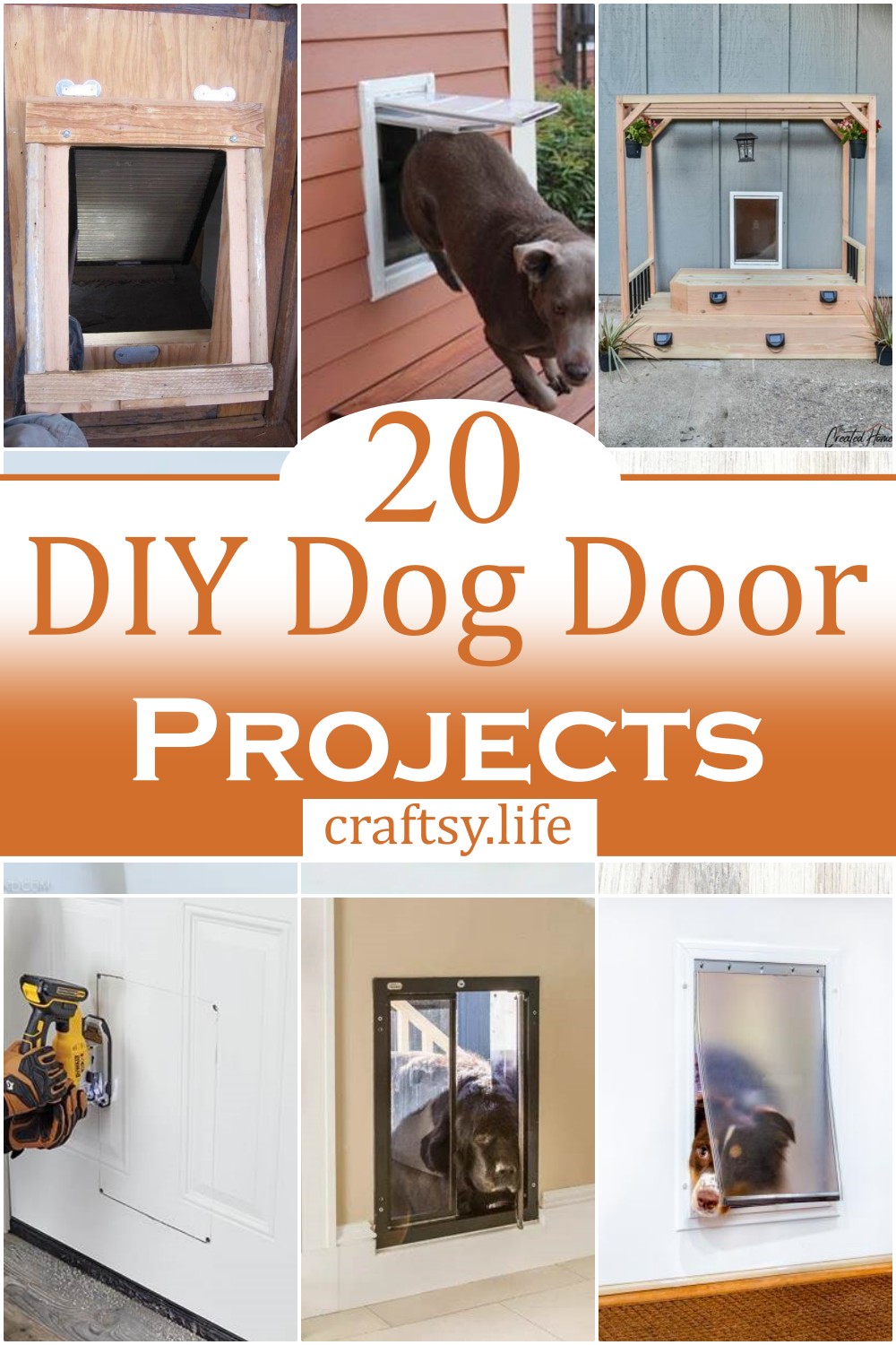 DIY Dog Door Projects