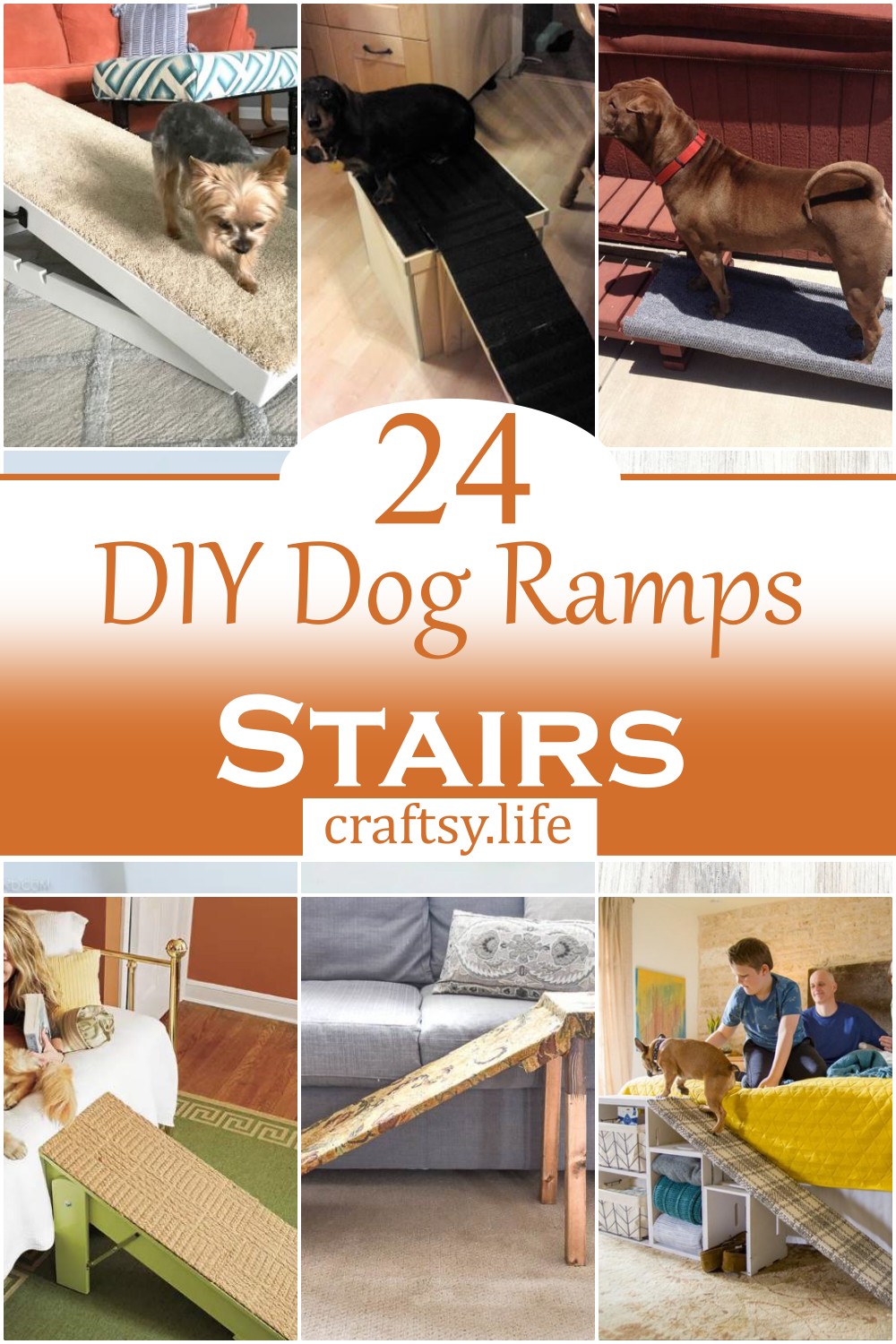 DIY Dog Ramps & Stairs