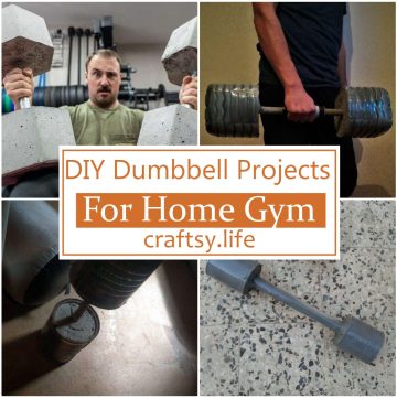 DIY Dumbbell Projects For Home Gym