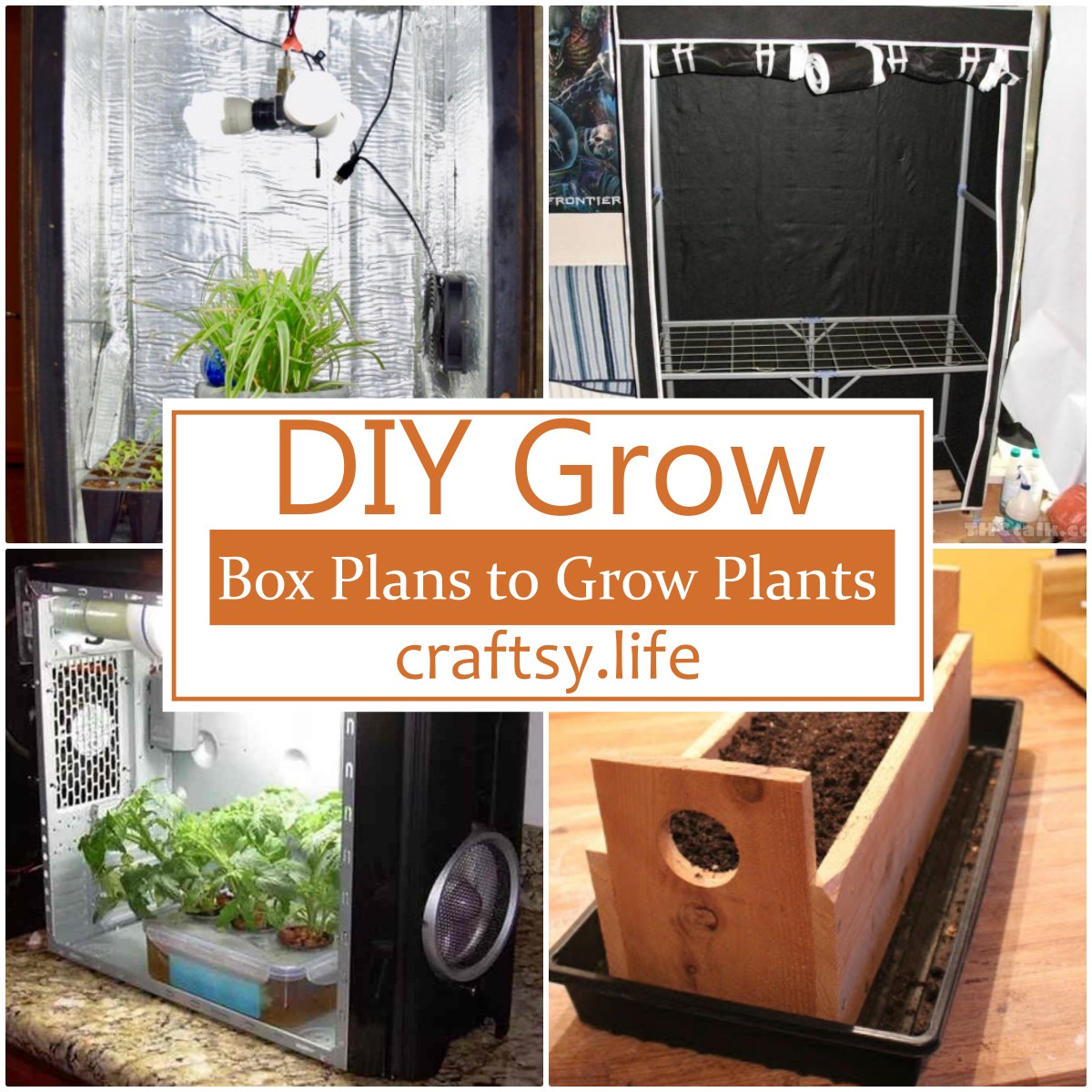 DIY Grow Box Plans to Grow Plants