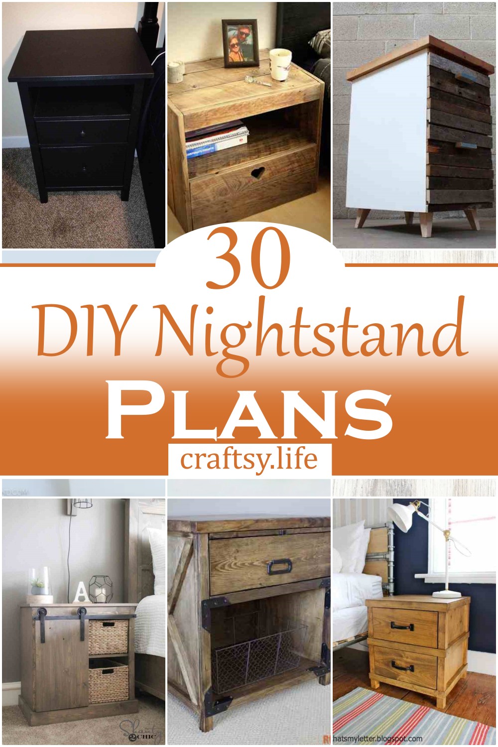 DIY Nightstand Plans
