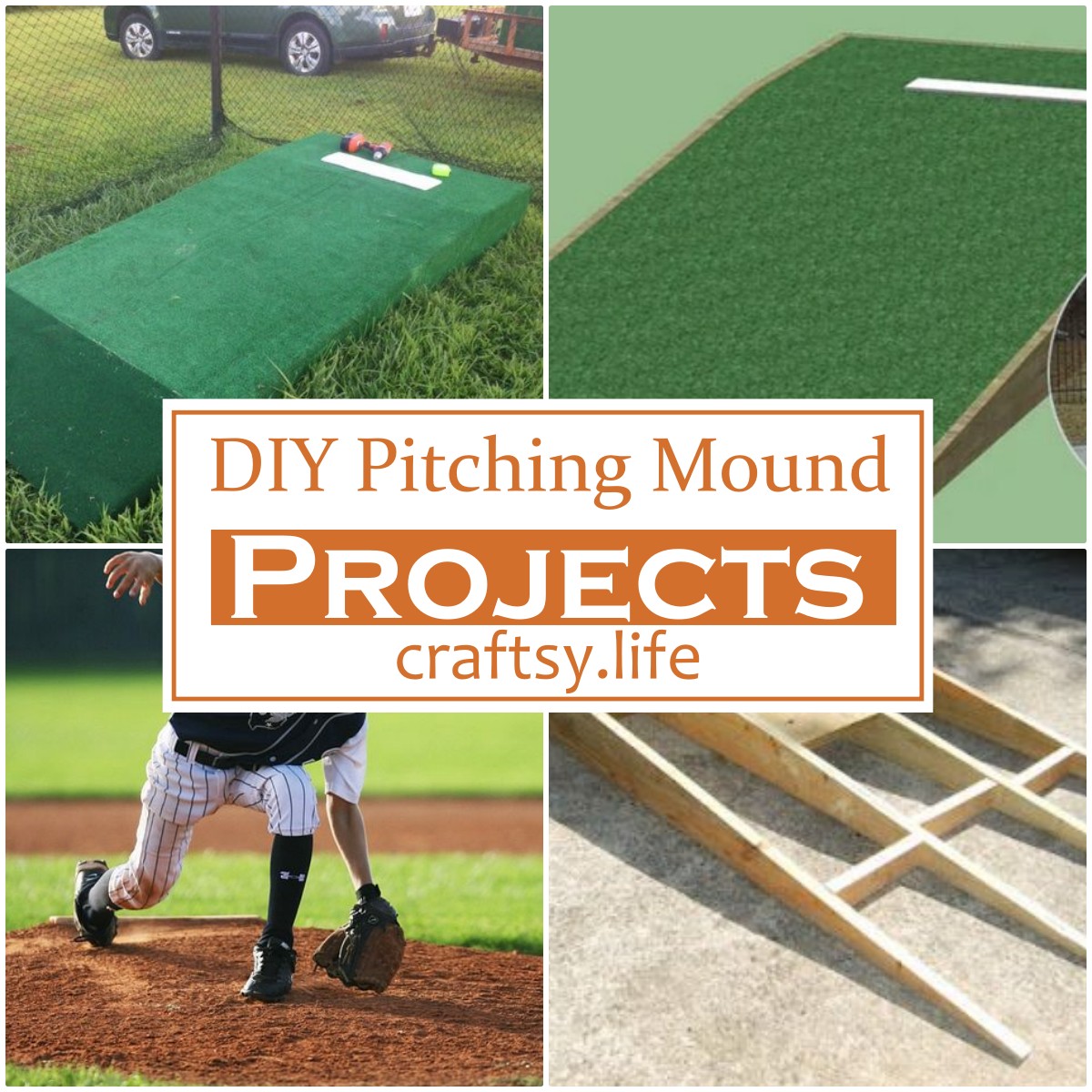 DIY Pitching Mound Projects 1