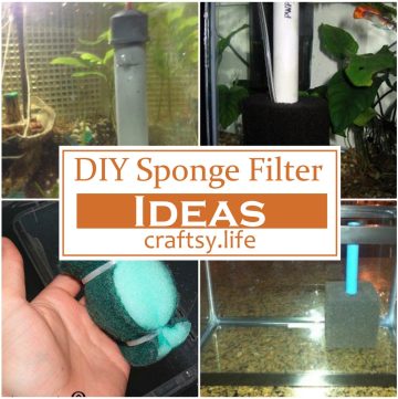 DIY Sponge Filter Ideas
