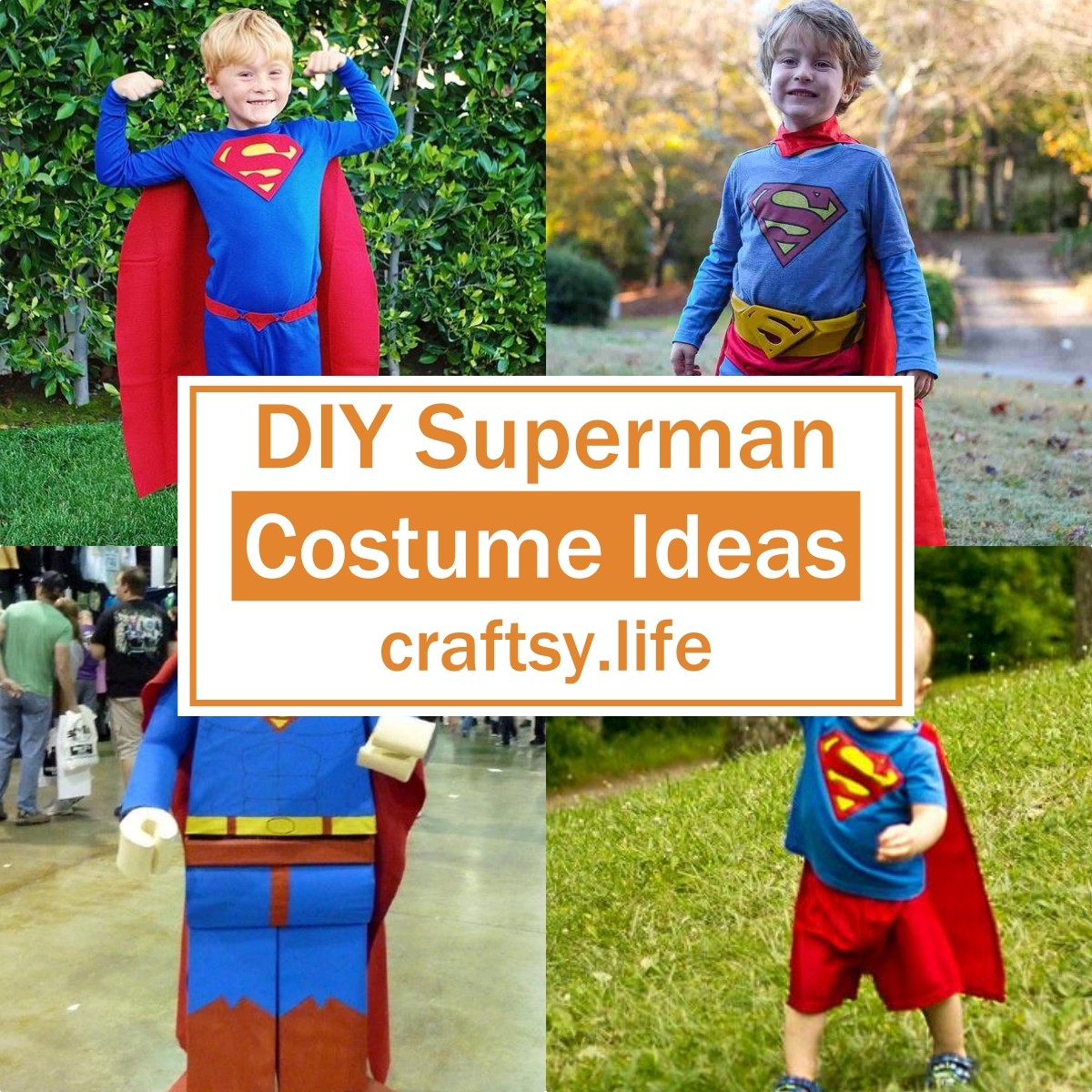 DIY Superman Costumes Ideas