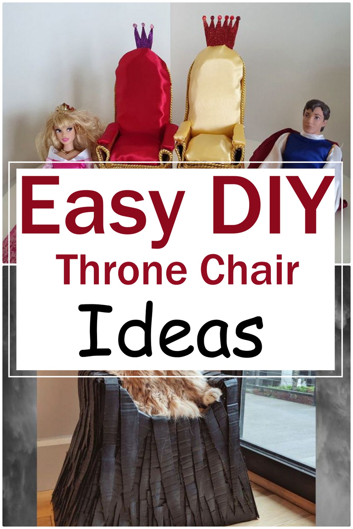 DIY Throne Chair Ideas 2