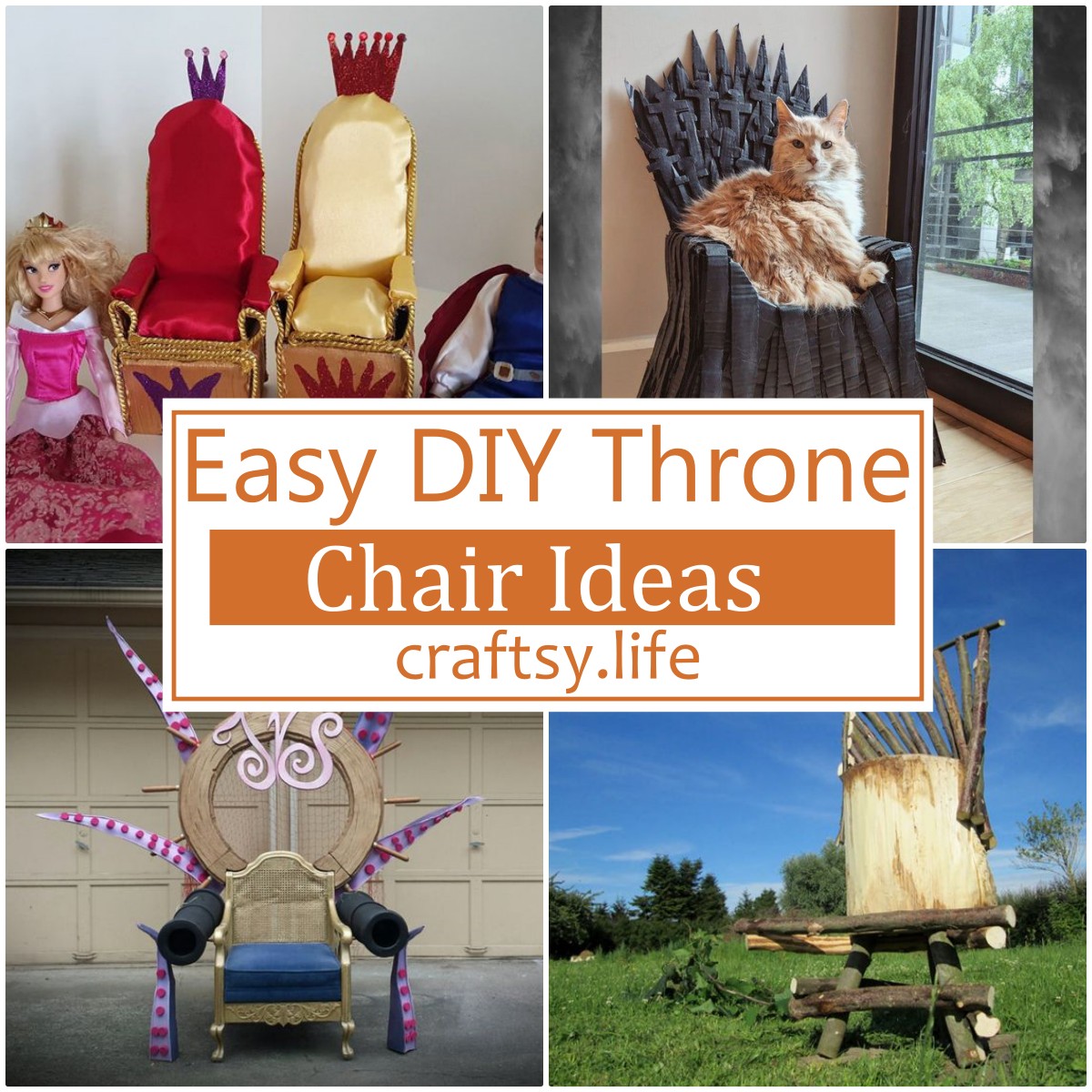 DIY Throne Chair Ideas