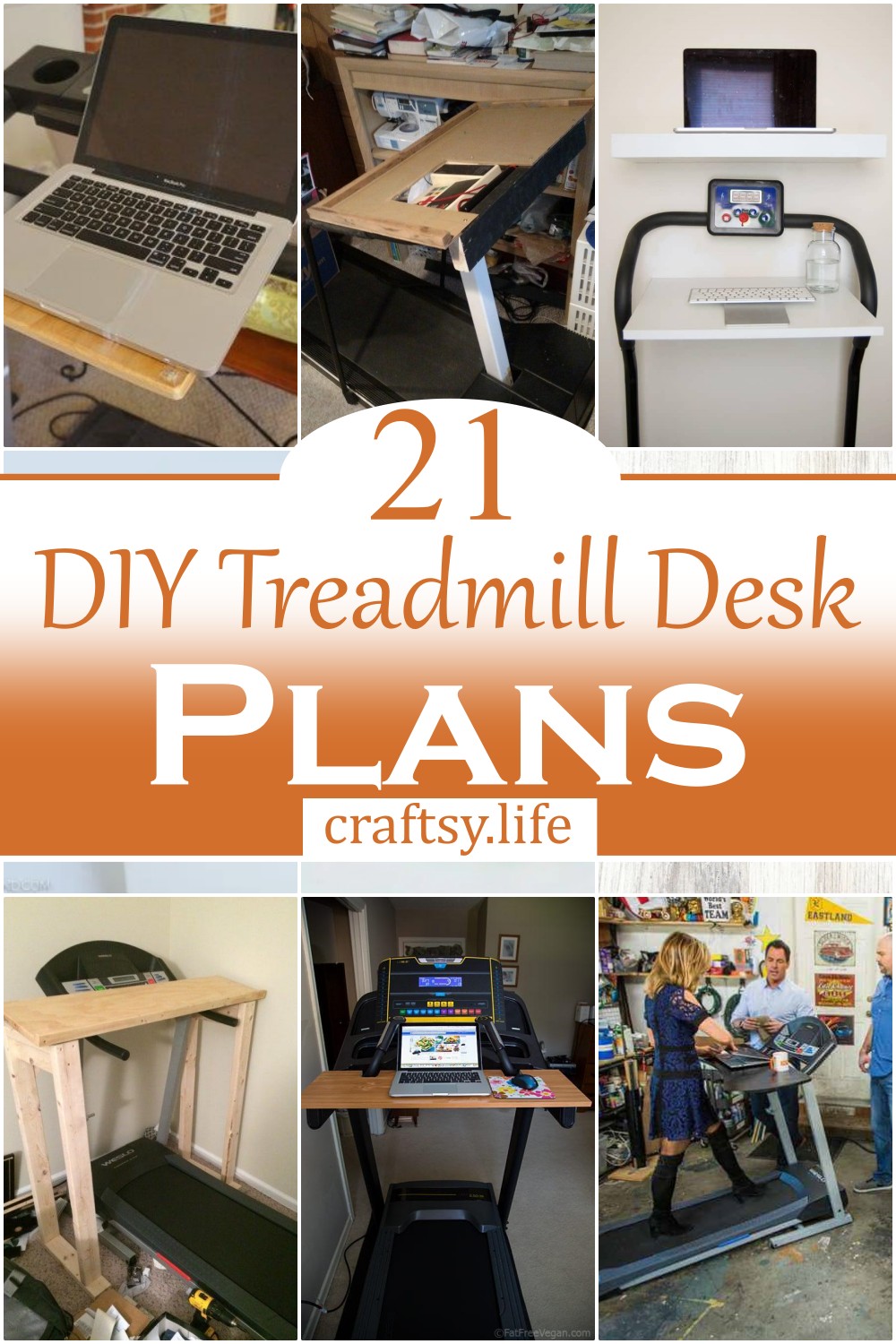 DIY Treadmill Desk Plans