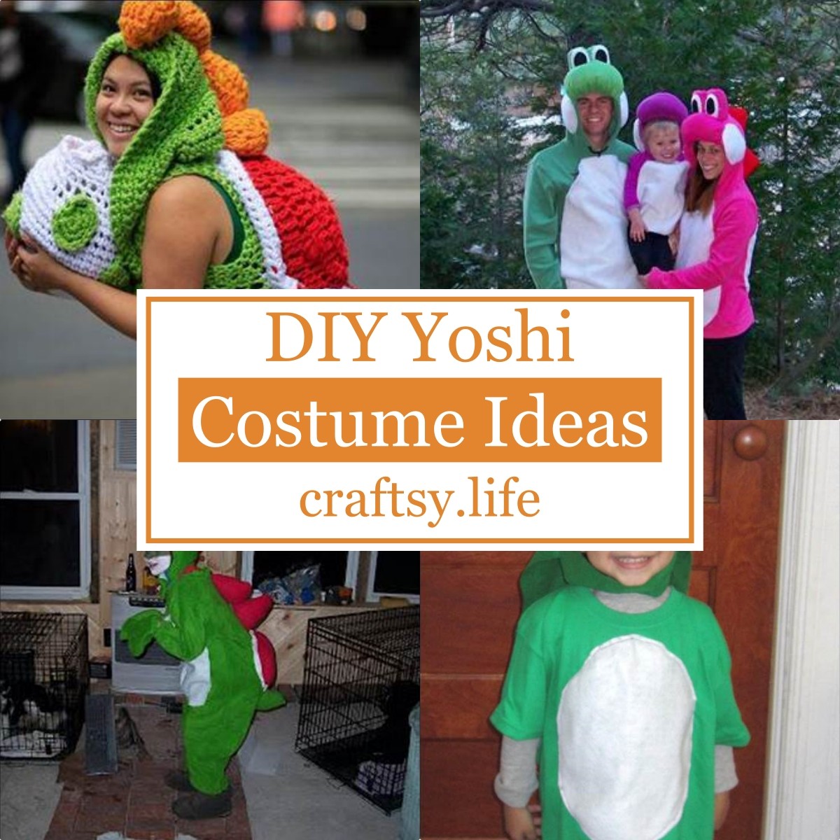 DIY Yoshi Costume Ideas