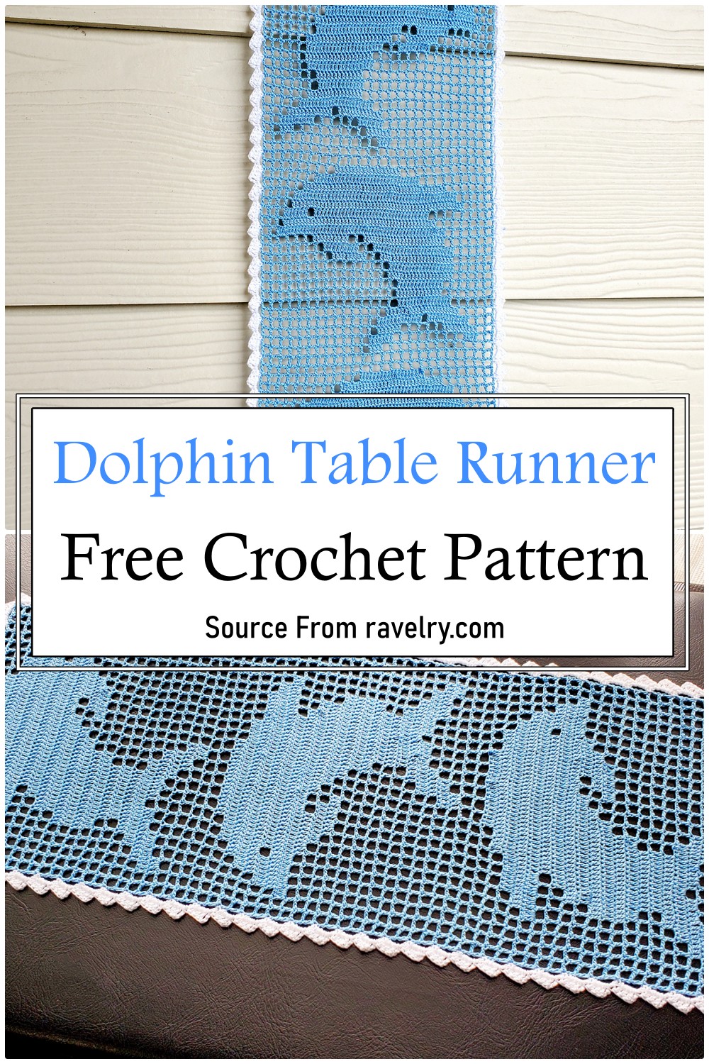 Dolphin Table Runner