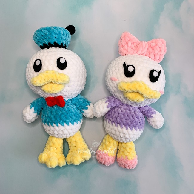 Donald Duck and Daisy Duck