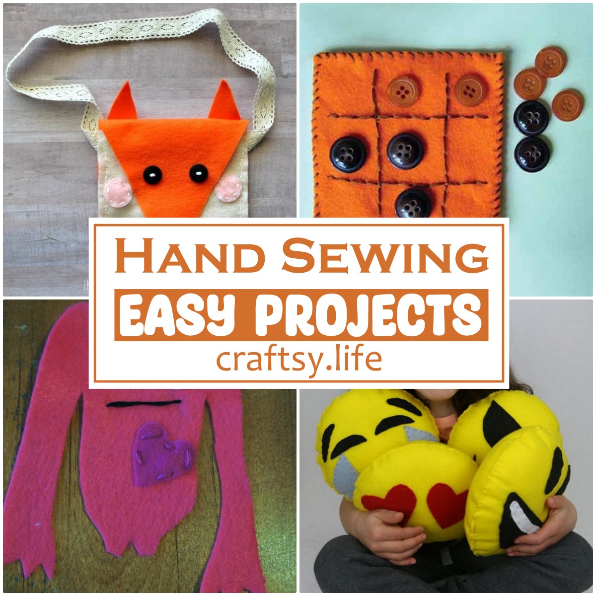 Easy Hand Sewing Projects